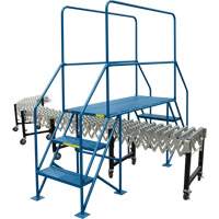 Crossover Ladder, 35-1/2" Overall Span, 31-1/2" H x 22" D, 22" Step Width Moffatt Supply & Specialties