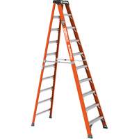Step Ladder, 10', Fibreglass, 375 lbs. Capacity, Type 1AA Moffatt Supply & Specialties