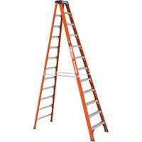 Step Ladder, 12', Fibreglass, 375 lbs. Capacity, Type 1AA Moffatt Supply & Specialties