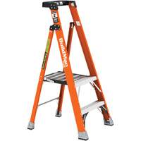 Safespace Platform Step Ladder, 2', 300 lbs. Cap. Moffatt Supply & Specialties