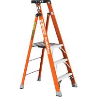 Safespace Platform Step Ladder, 3', 300 lbs. Cap. Moffatt Supply & Specialties
