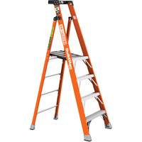 Safespace Platform Step Ladder, 4', 300 lbs. Cap. Moffatt Supply & Specialties