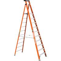 Safespace Platform Step Ladder, 10', 300 lbs. Cap. Moffatt Supply & Specialties