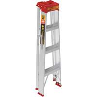 Step Ladder, 4', Aluminum, 200 lbs. Capacity, Type 3 Moffatt Supply & Specialties