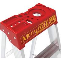 Step Ladder with Paint Tray, 6', Aluminum, 200 lbs. Capacity, Type 3 Moffatt Supply & Specialties