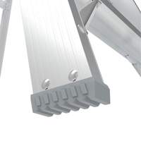 Step Ladder with Paint Tray, 10', Aluminum, 225 lbs. Capacity, Type 2 Moffatt Supply & Specialties