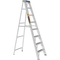 Step Ladder, 8', Aluminum, 225 lbs. Capacity, Type 2 Moffatt Supply & Specialties