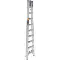 Step Ladder with Paint Tray, 10', Aluminum, 225 lbs. Capacity, Type 2 Moffatt Supply & Specialties