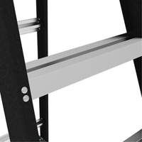 Step Ladder with Paint Tray, 10', Fibreglass, 250 lbs. Capacity, Type 1 Moffatt Supply & Specialties