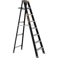 Step Ladder with Paint Tray, 8', Fibreglass, 250 lbs. Capacity, Type 1 Moffatt Supply & Specialties