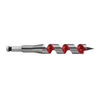 Longue m&egrave;che h&eacute;licoidale pour perceuse, Diam&egrave;tre de 3/4", Cannelure 3", Tige 7/16" hexagonal Moffatt Supply & Specialties