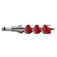 Longue m&egrave;che h&eacute;licoidale pour perceuse, Diam&egrave;tre de 1", Cannelure 4", Tige 7/16" hexagonal Moffatt Supply & Specialties