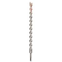 Foret &agrave; 2 cannelures pour perceuse &agrave; percussion M/2, 1", Tige SDS-Plus, Carbure Moffatt Supply & Specialties