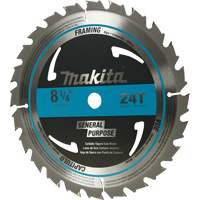 Carbide-Tipped Circular Framing Saw Blade, 8-1/4", 24 Teeth, Wood Use Moffatt Supply & Specialties