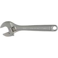 Adjustable Wrench With CLIK-STOP&reg;, 8" L, Plain Moffatt Supply & Specialties