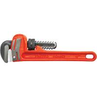 Heavy-Duty Cast Iron Pipe Wrench, 3/4" Jaw Capacity, 6" Long, Powder Coated Finish, None Handle Moffatt Supply & Specialties