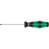 Slotted Screwdriver, 3/32" Tip, Round, 5-11/16" L, Plastic Handle Moffatt Supply & Specialties