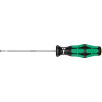 Slotted Screwdriver, 3.5 mm Tip, Round, 7-1/8" L, Plastic Handle Moffatt Supply & Specialties