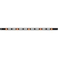 Top-Reading Level, I-Beam, 72" L, Aluminum, 5, Non-Magnetic Moffatt Supply & Specialties