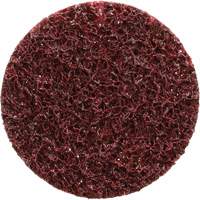 Disque de conditionnement de surface &agrave; remplacement rapide Standard Abrasives, 2" dia., Grain Moyen, Oxyde d'aluminium Moffatt Supply & Specialties