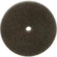 Standard Abrasives Unitized Wheel, 3" x 1/4", 1/4" Arbor, Fine Grit, Aluminum Oxide Moffatt Supply & Specialties