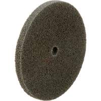 Standard Abrasives Unitized Wheel, 3" x 1/4", 1/4" Arbor, Fine Grit, Aluminum Oxide Moffatt Supply & Specialties