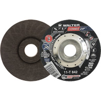 Meules &agrave; tronçonner renforc&eacute;es pour meuleuse &agrave; angle droit - Combo Zip, 4-1/2" x 5/64", Arbre de 7/8", Type 27 Moffatt Supply & Specialties