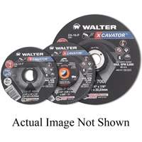 XCAVATOR Grinding Wheel, 4-1/2" x 1/4", 5/8"-11 Arbor, Zirconium, Type 27 Moffatt Supply & Specialties