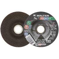 FLEXCUT Grinding Wheel, 4-1/2", 36 Grit, Aluminum Oxide, 7/8", 13300 RPM, Type 29 Moffatt Supply & Specialties