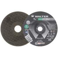 FLEXCUT MILL SCALE Grinding Wheel, 7", 36 Grit, Aluminum Oxide, 7/8", 8600 RPM, Type 29 Moffatt Supply & Specialties