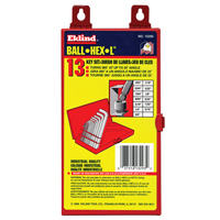 Balldrive Hex Key, Hex End, 1/20" x 2.8" L, L Shape Moffatt Supply & Specialties