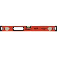 Heavy Duty Level, Box, 24" L, Aluminum, Non-Magnetic Moffatt Supply & Specialties