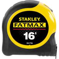 FatMax&reg; Measuring Tape, 1-1/4" x 16', 16ths of an Inch Graduations Moffatt Supply & Specialties
