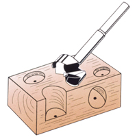 Forstner Bit, 2/5", 8 mm Shank, 3-1/2" Length Moffatt Supply & Specialties