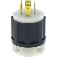 Dispositif verrouillable de qualit&eacute; industrielle, Nylon, 20 A, 125 V/250 V, L14-20P Moffatt Supply & Specialties