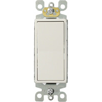 Decora&reg; Quiet Rocker Switch with 3-Way Toggle Moffatt Supply & Specialties