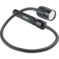 Flex-Neck Flashlight, LED, Aluminum Moffatt Supply & Specialties