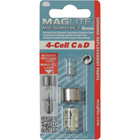 Ampoule de rechange pour lampe de poche &agrave; 4 piles C & D Moffatt Supply & Specialties