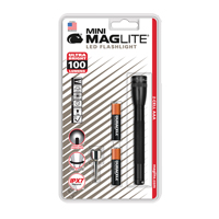 Mini&reg; Flashlights, LED, 100 Lumens, AAA Batteries Moffatt Supply & Specialties