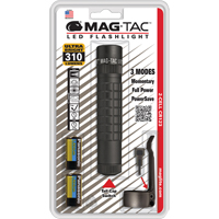 Mag-Tac Tactical Flashlights, LED, 310 Lumens, CR123 Batteries Moffatt Supply & Specialties