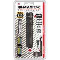 Mag-Tac Tactical Flashlights, LED, 320 Lumens, CR123 Batteries Moffatt Supply & Specialties