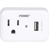 Prime&reg; USB Charger with Surge Protector Moffatt Supply & Specialties