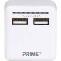 Prime&reg; High-Speed USB Charger Moffatt Supply & Specialties