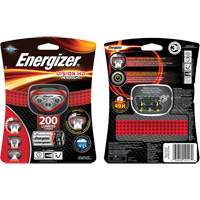 Vision Headlight, LED, 200 Lumens, 8.5 Hrs. Run Time, AAA Batteries Moffatt Supply & Specialties