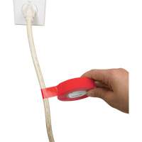 Ruban isolant, 19 mm (3/4") x 18 m (60'), Rouge, 7 mils Moffatt Supply & Specialties