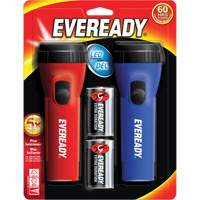 Eveready&reg; General Purpose Flashlight Kit, LED, 25 Lumens, D Batteries Moffatt Supply & Specialties