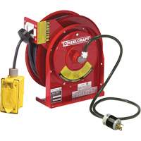 Power Cord Reel, 45', SJEOOW, 12 Gauge, 20 A Moffatt Supply & Specialties