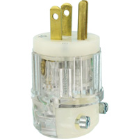 Hospital Grade Extension Plug, Nylon, 15 Amps, 125 V Moffatt Supply & Specialties
