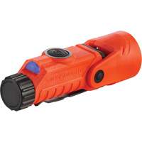 Vantage&reg; 180 X Multi-Fuel Helmet/Right Angle Flashlight, LED, Rechargeable/CR123A Batteries, Nylon Polymer Moffatt Supply & Specialties