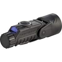 Vantage&reg; 180 X Multi-Fuel Helmet/Right Angle Flashlight, LED, Rechargeable/CR123A Batteries, Nylon Polymer Moffatt Supply & Specialties